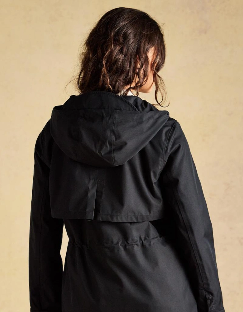Joules PORTWELL Womens Rain Coat Black