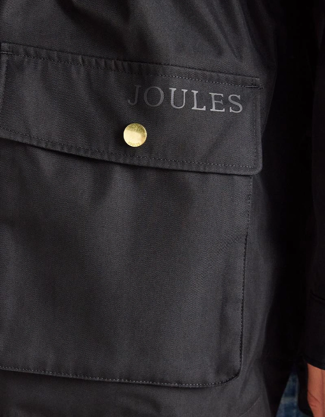 Joules PORTWELL Womens Rain Coat Black