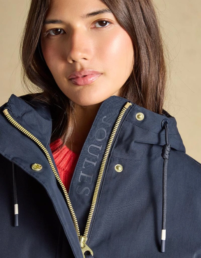 Joules PORTWELL Womens Rain Coat Navy