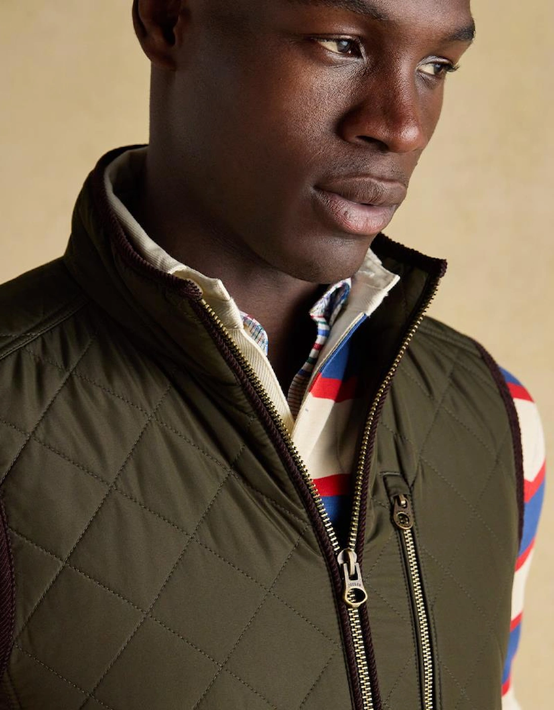 Joules MAYNARD Mens Gilets Green
