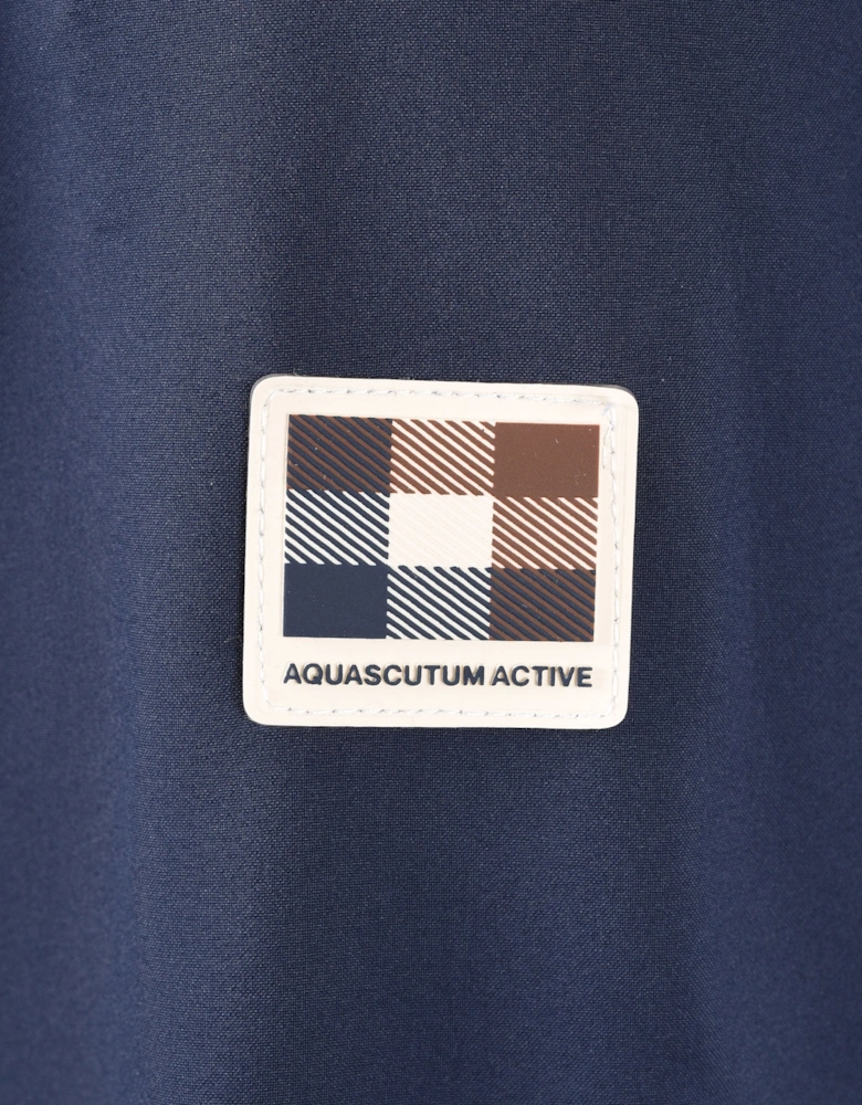 AQUASCUTUM THERMAS TRENCH COAT NAVY
