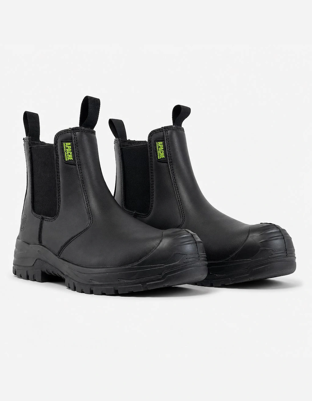 Apache Brooks Unisex Composite Toe Safety Dealer Boots Black