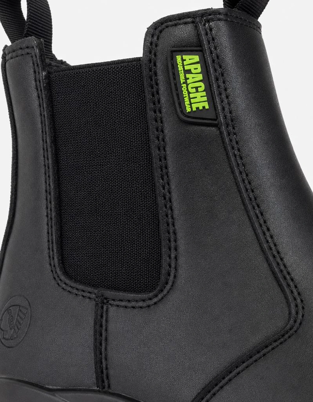 Apache Brooks Unisex Composite Toe Safety Dealer Boots Black