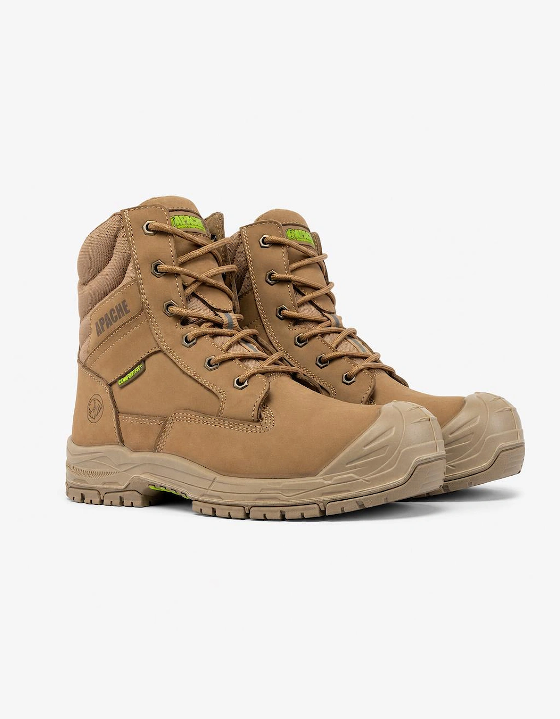 Apache Outback Unisex Composite Toe Safety Boots Stone