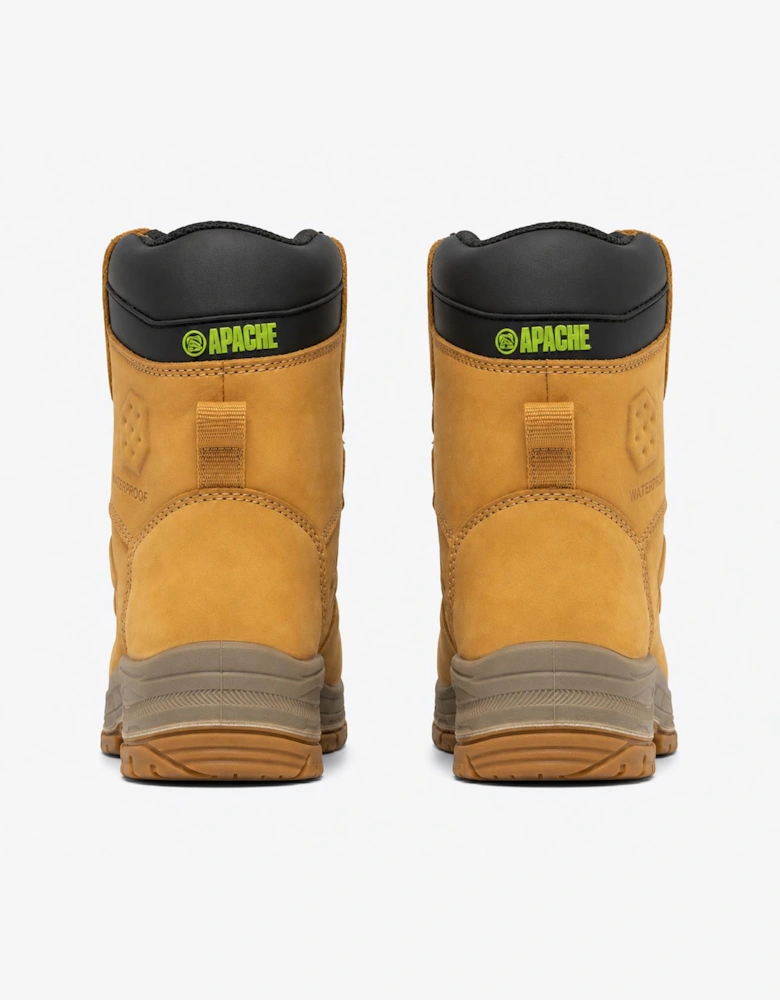 Apache Churchill Unisex Composite Toe Safety Boots Wheat