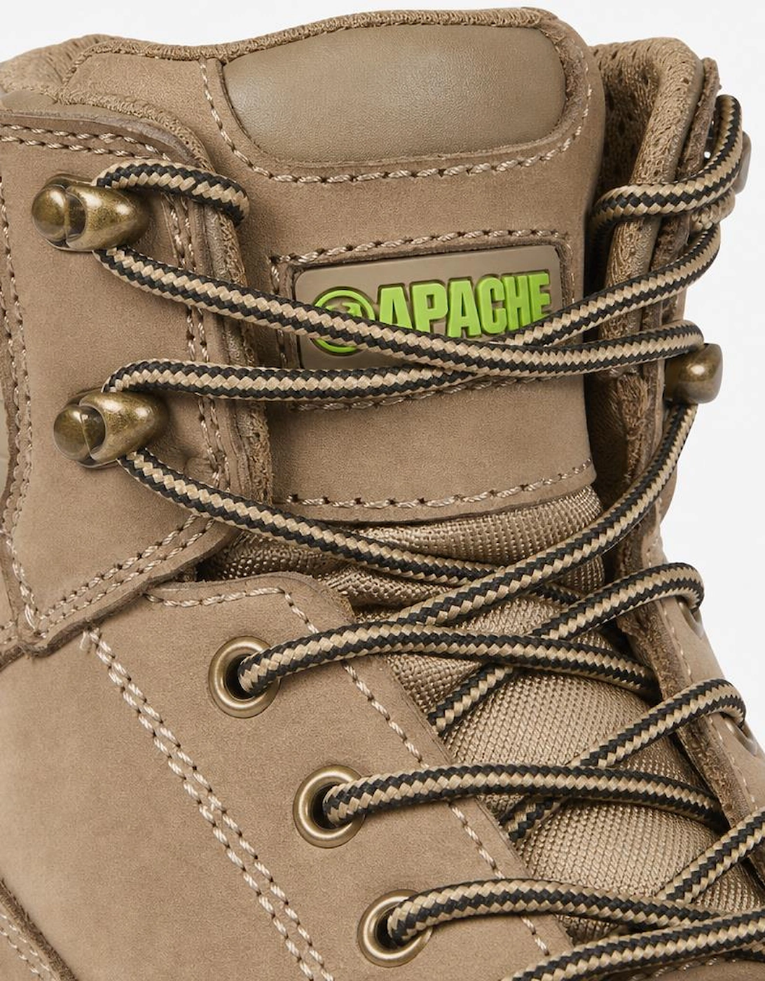 Apache Barnwell Unisex Steel Toe Safety Boots Stone