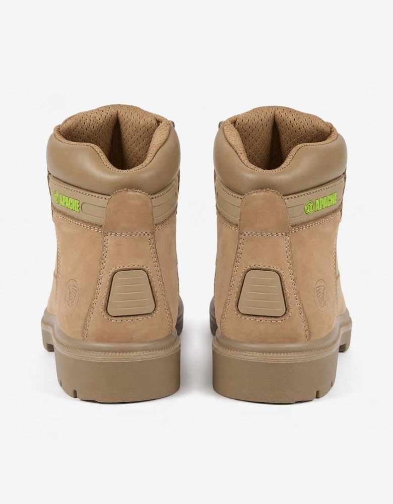 Apache Barnwell Unisex Steel Toe Safety Boots Stone