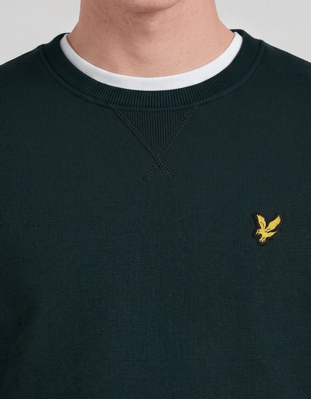 Cotton Crew Neck Sweatshirt