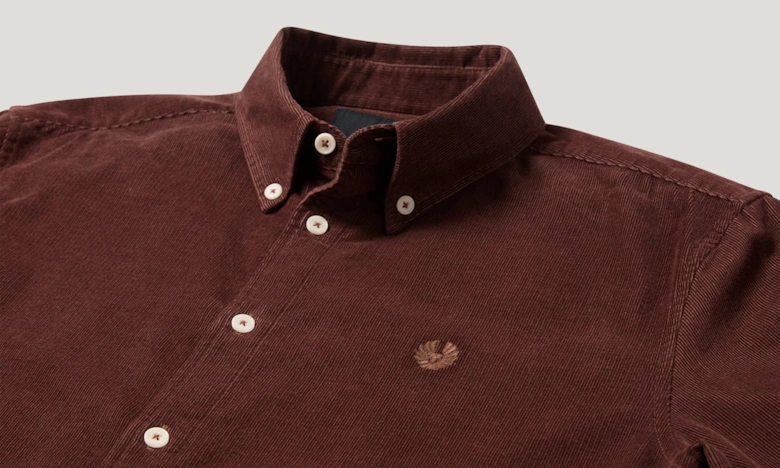 Belstaff Street Shirt LS A1-26 Oxblood