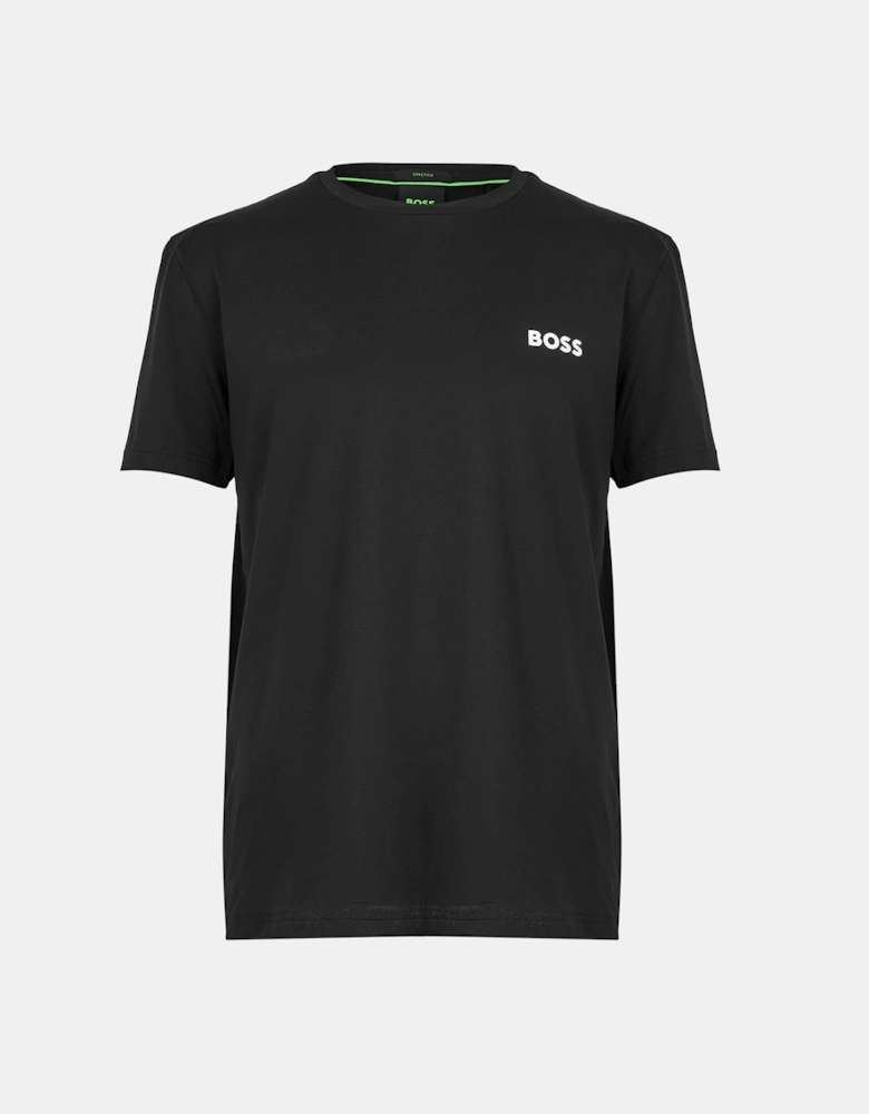 BOSS Green Active Logo T-Shirt Black