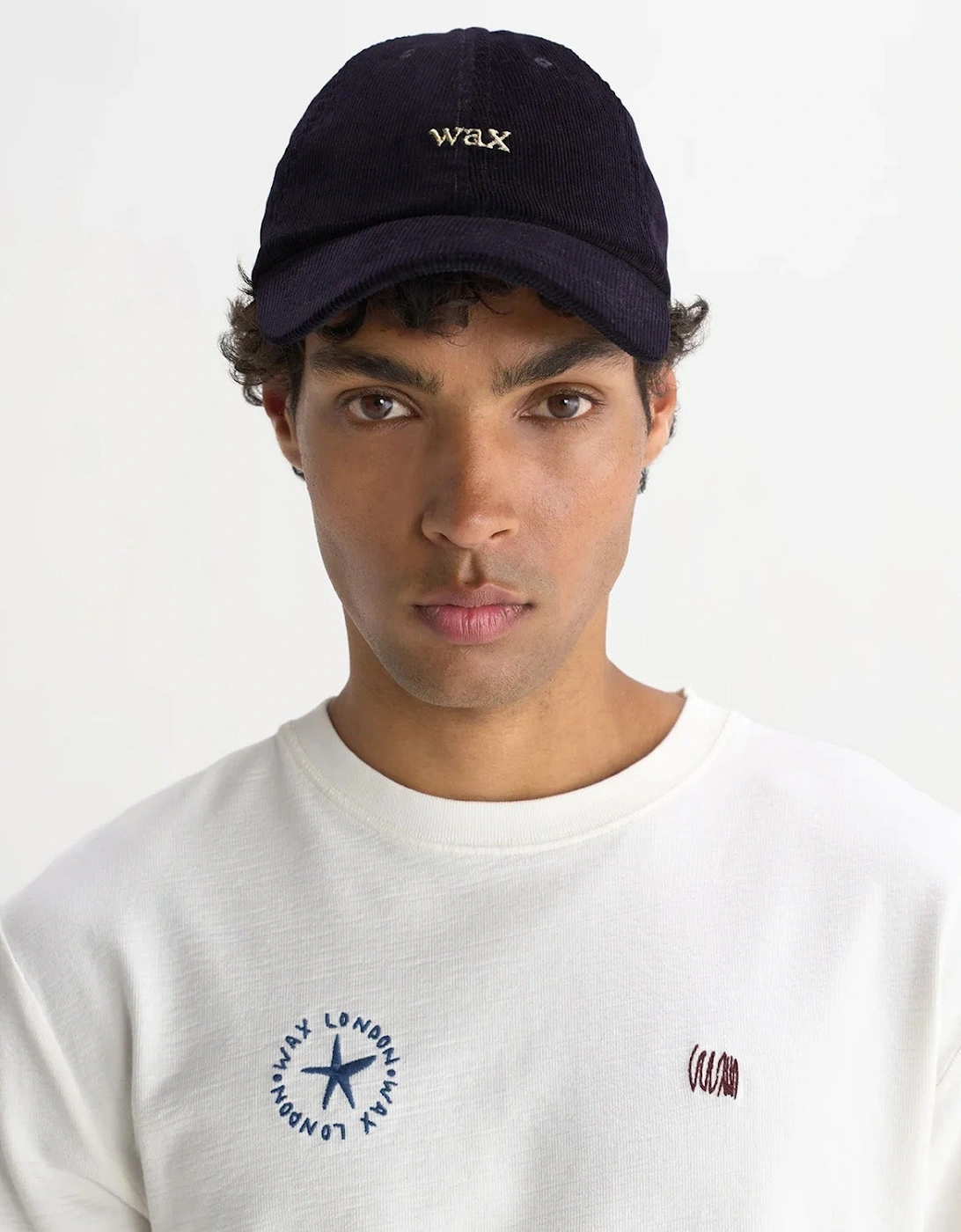 Wax London Spencer Corduroy Sports Cap