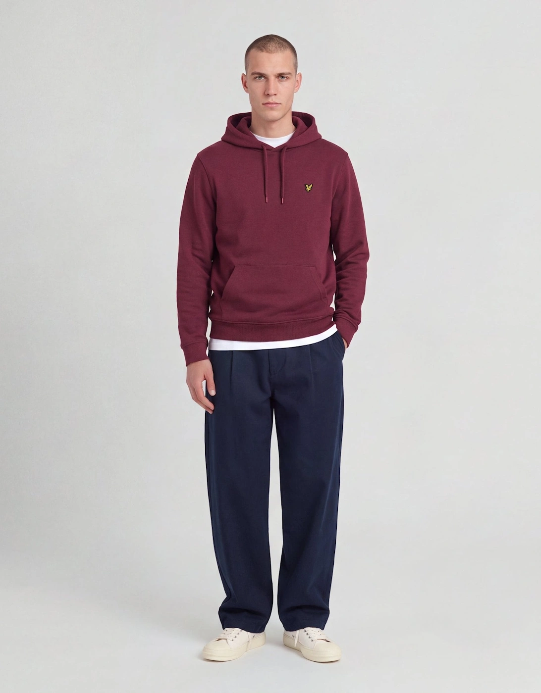 Everyday Loopback Cotton Hoodie