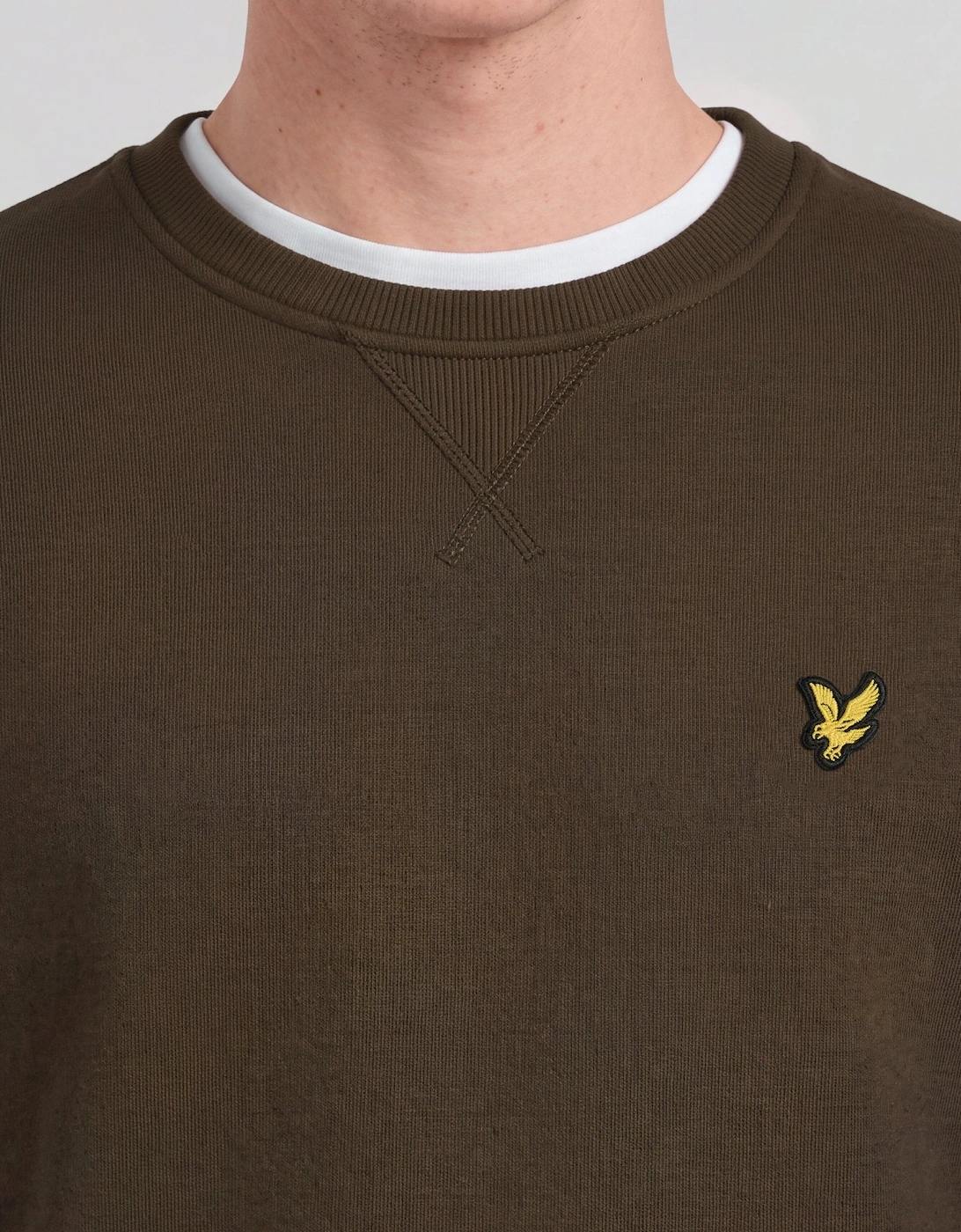 Cotton Crew Neck Sweatshirt