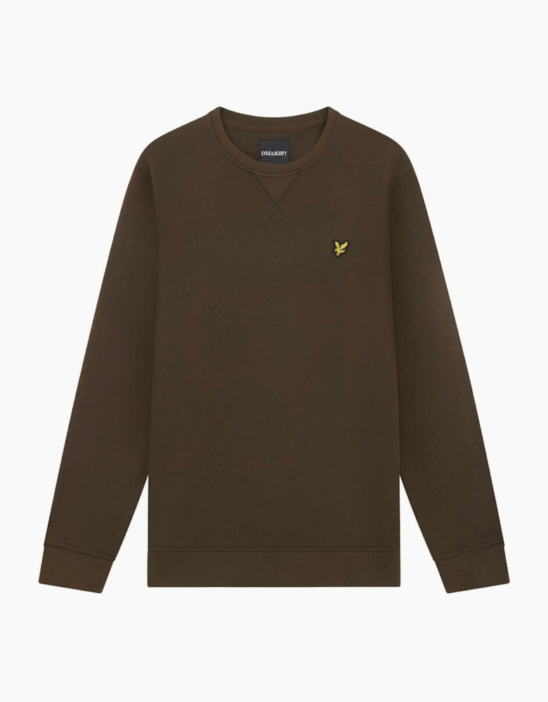 Cotton Crew Neck Sweatshirt