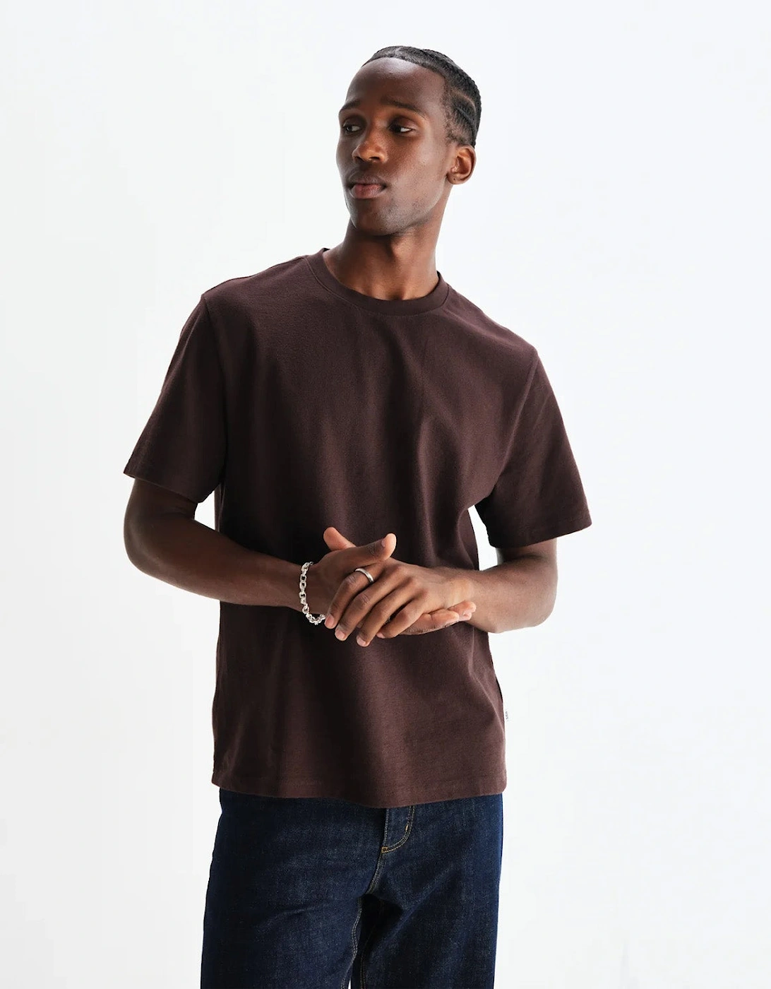 Wax London Dean Jolt Slub T-Shirt