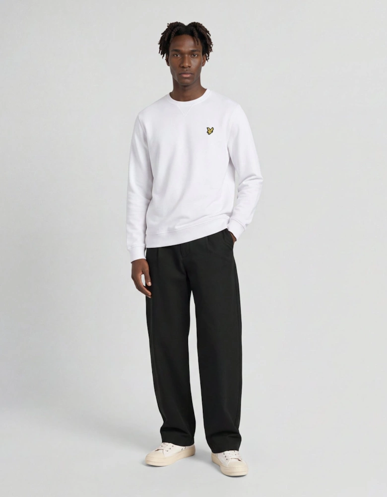 Cotton Crew Neck Sweatshirt