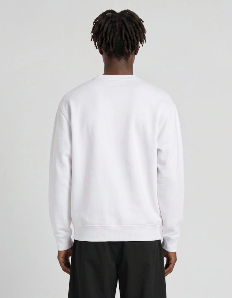 Cotton Crew Neck Sweatshirt
