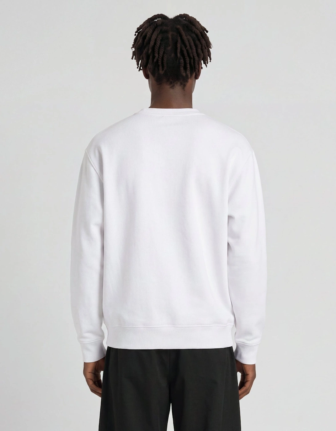Cotton Crew Neck Sweatshirt