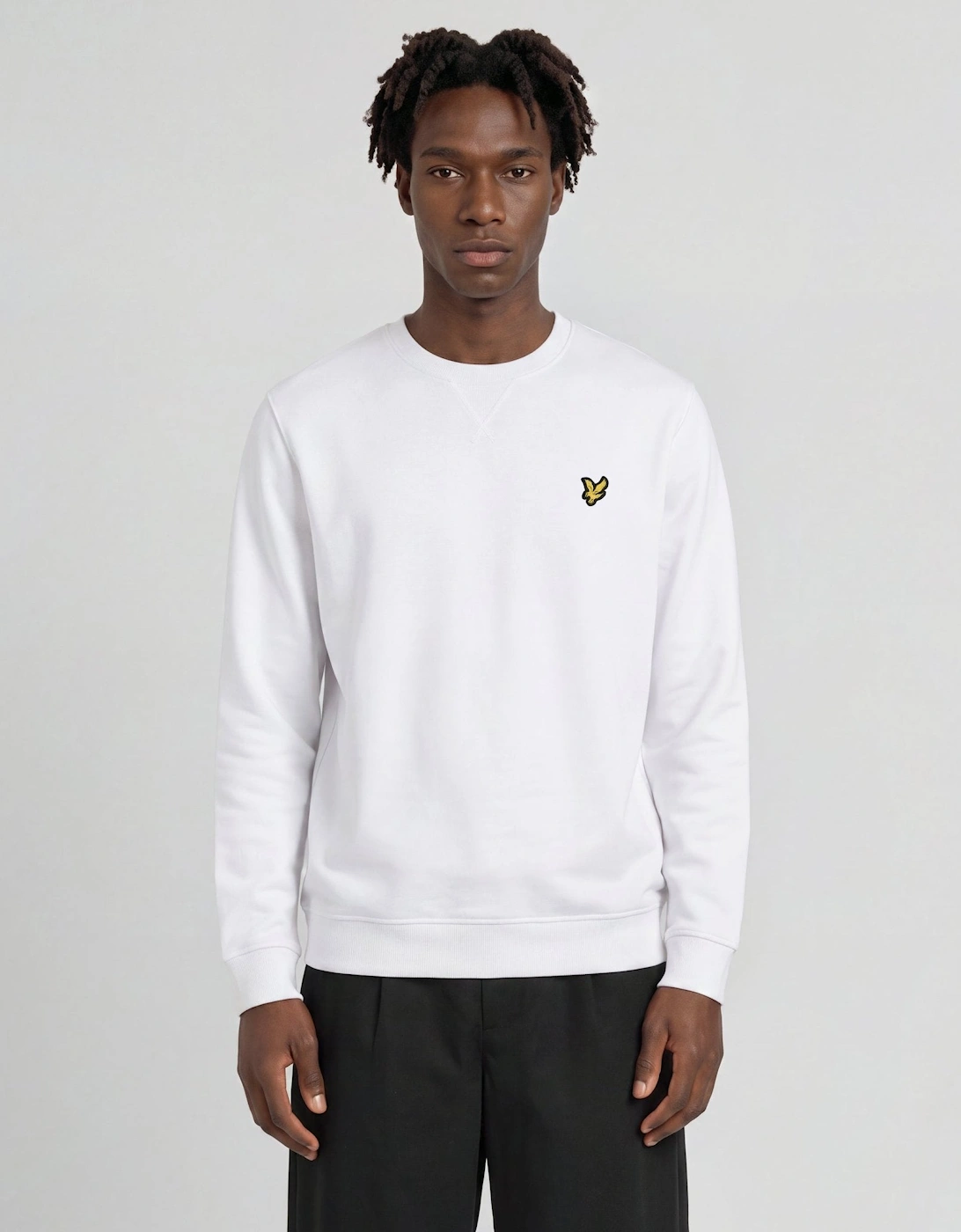 Cotton Crew Neck Sweatshirt