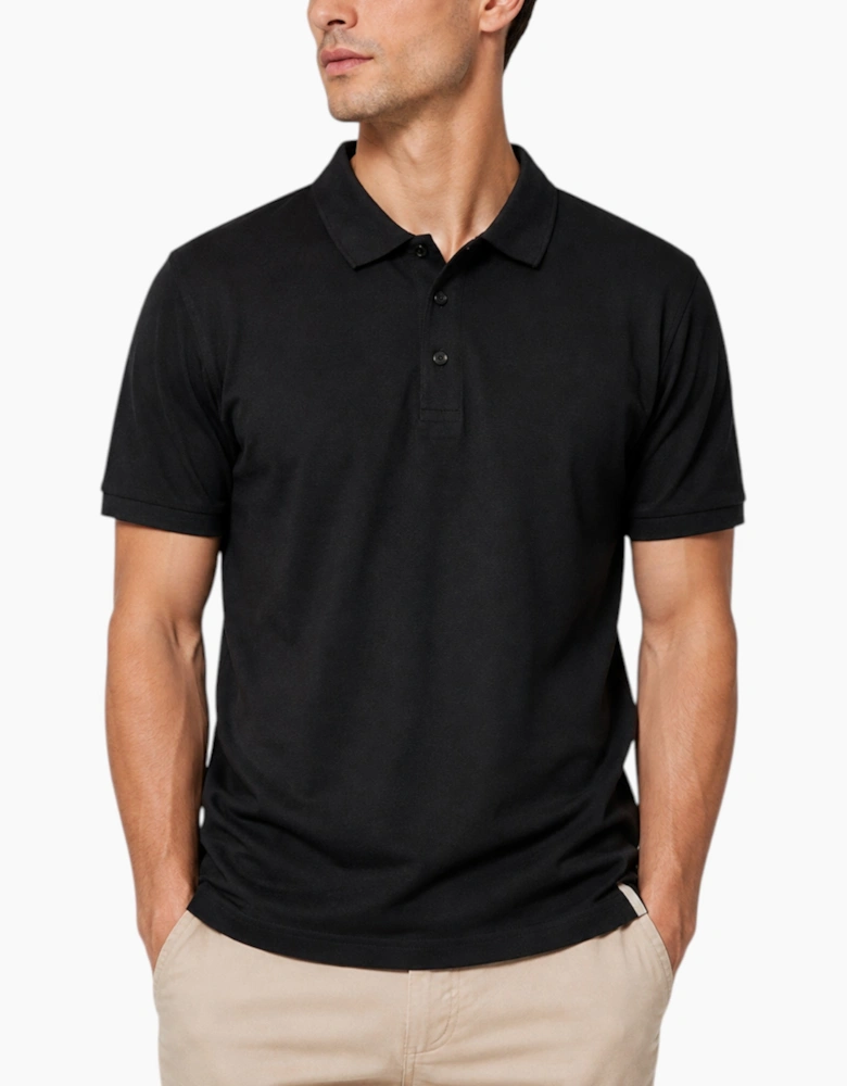 Mens T Shirts Pique Polo Shirt Cotton Golf Tee