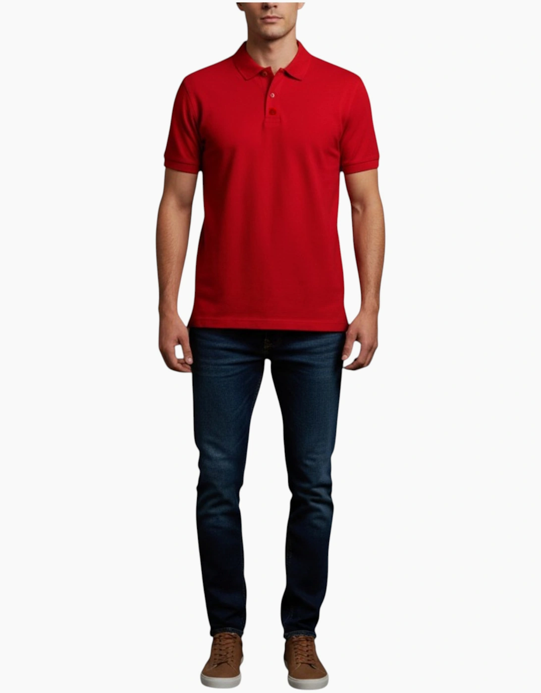 Mens T Shirts Pique Polo Shirt Cotton Golf Tee