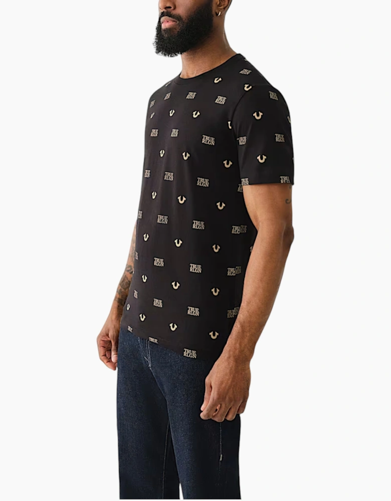 True Religion 108334 Mens T Shirts Cotton Top