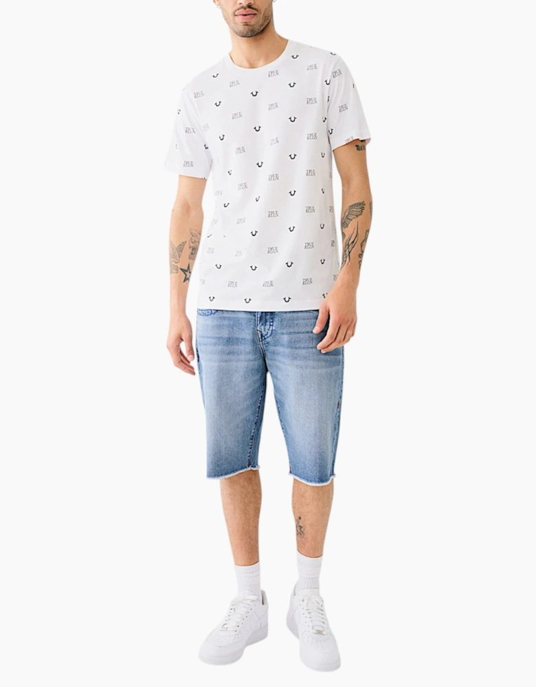 True Religion 108334 Mens T Shirts Cotton Top
