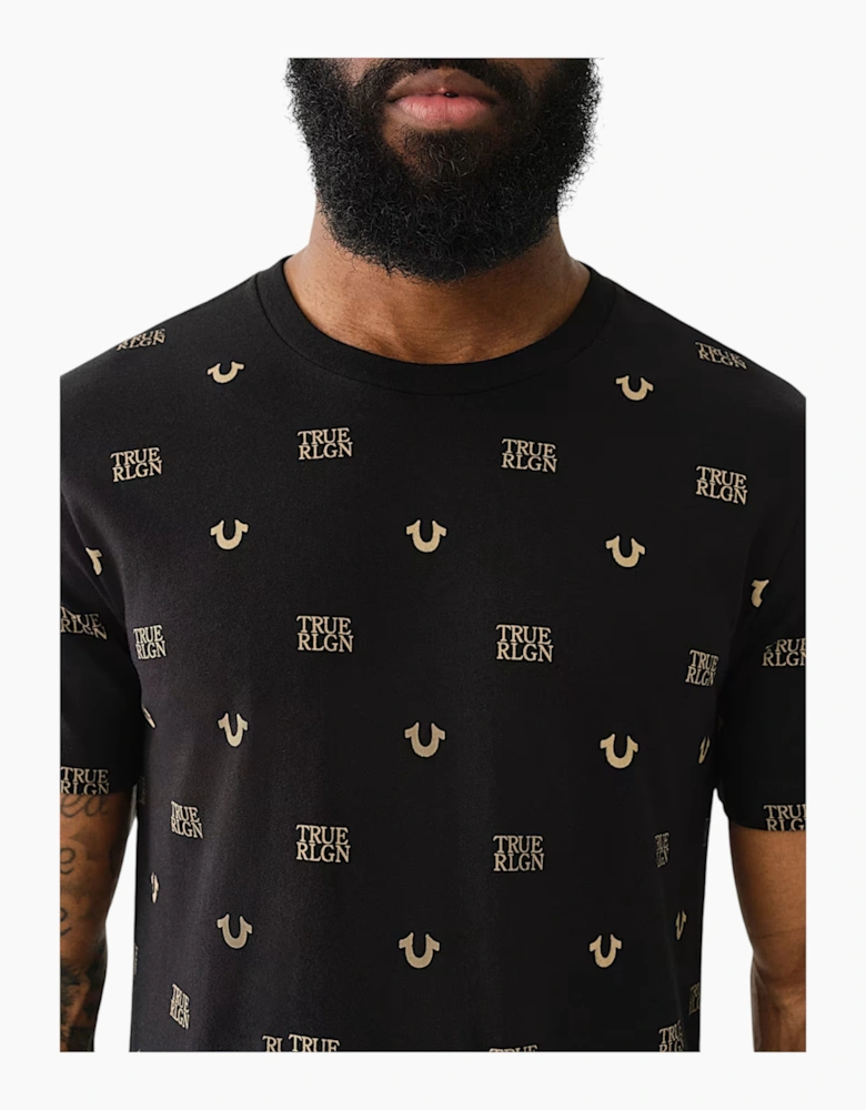 True Religion 108334 Mens T Shirts Cotton Top