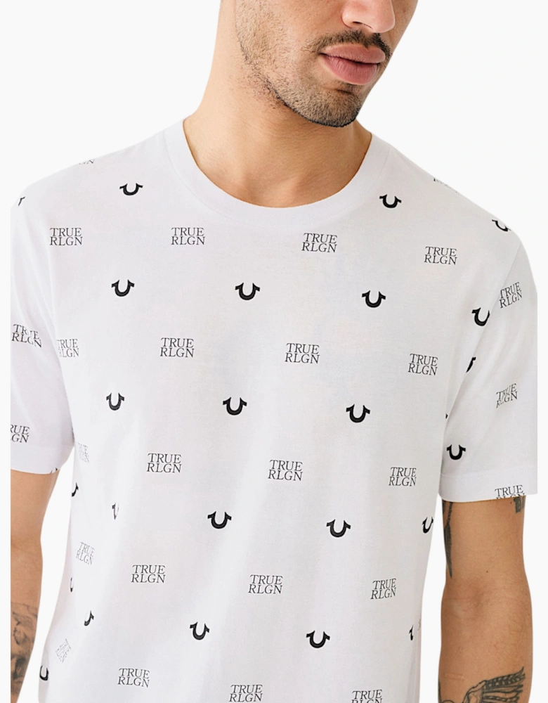 True Religion 108334 Mens T Shirts Cotton Top