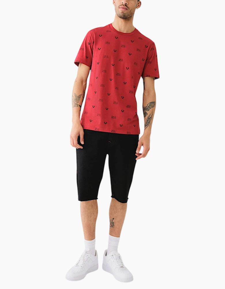 True Religion 108334 Mens T Shirts Cotton Top