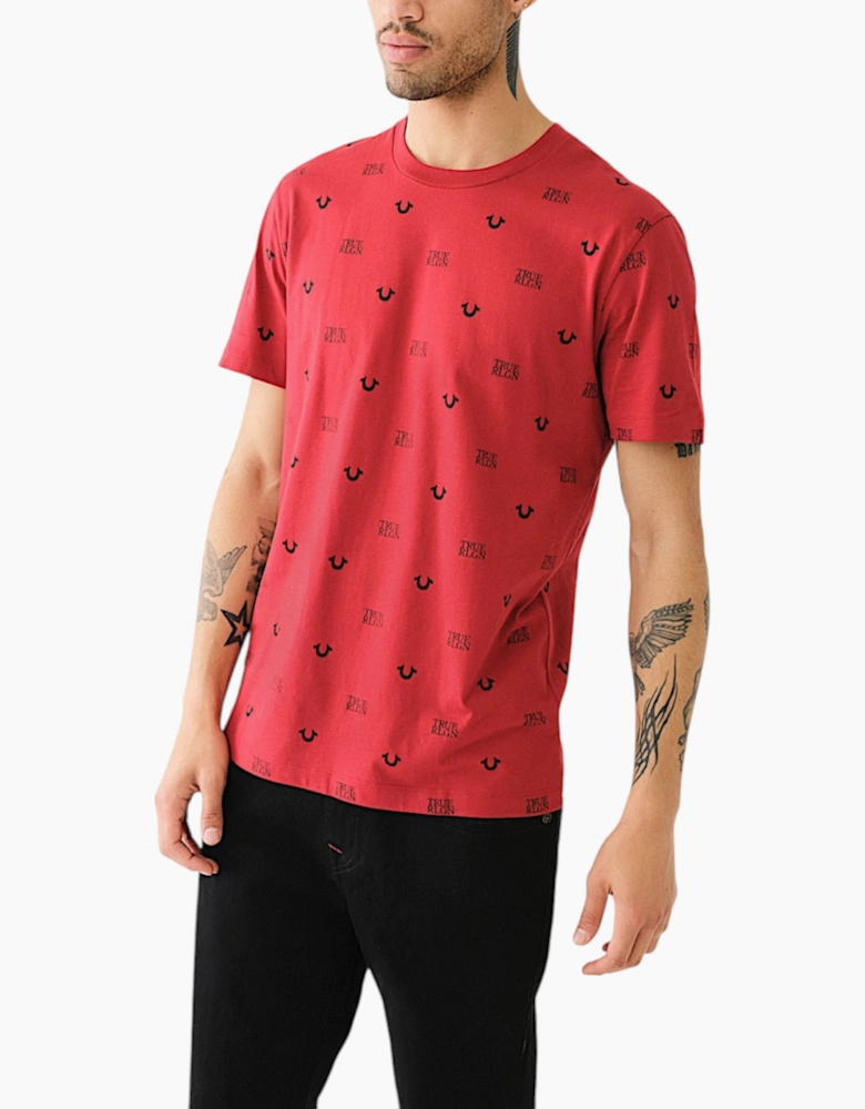 True Religion 108334 Mens T Shirts Cotton Top