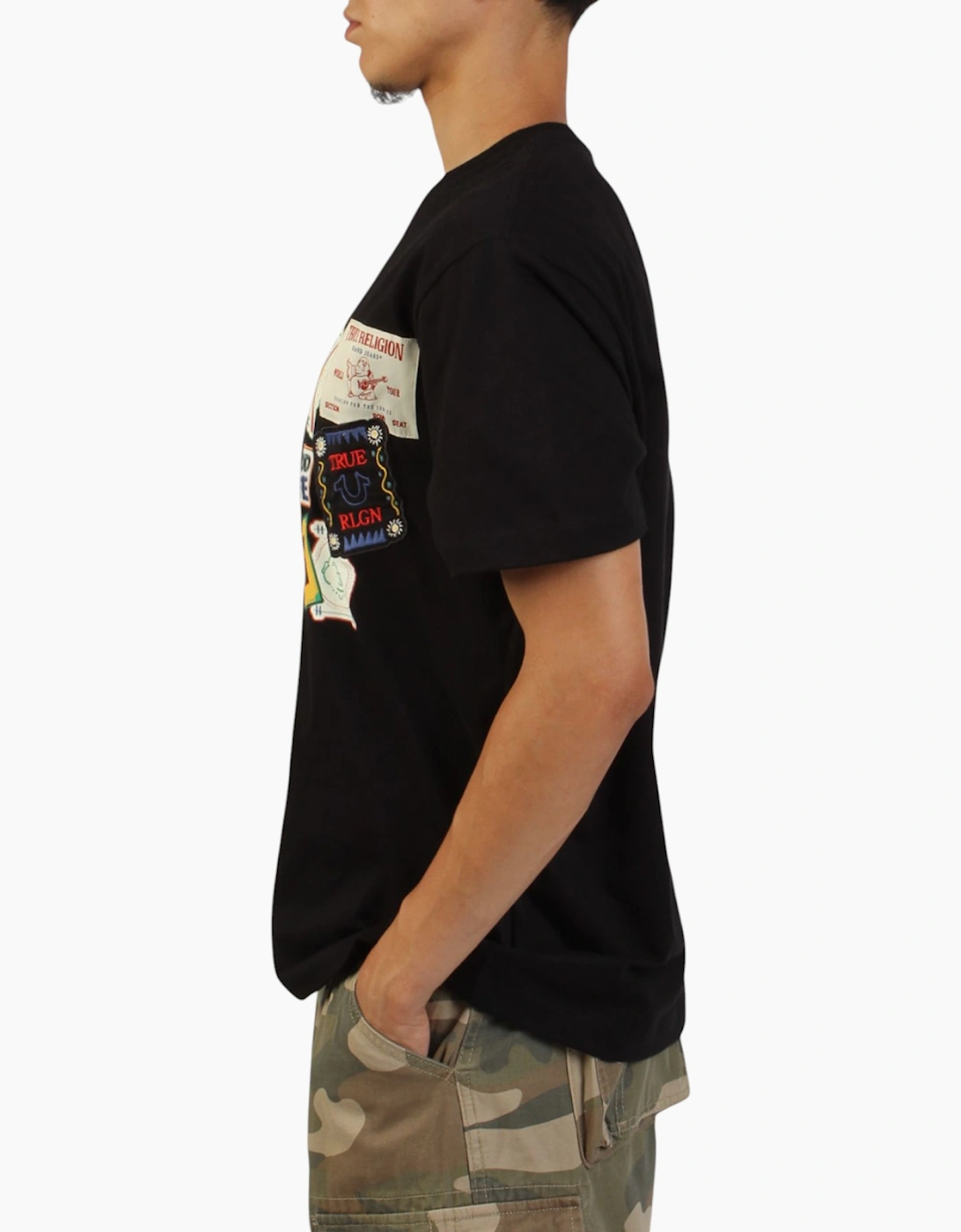 True Religion 108765 Mens T Shirts Cotton Tee