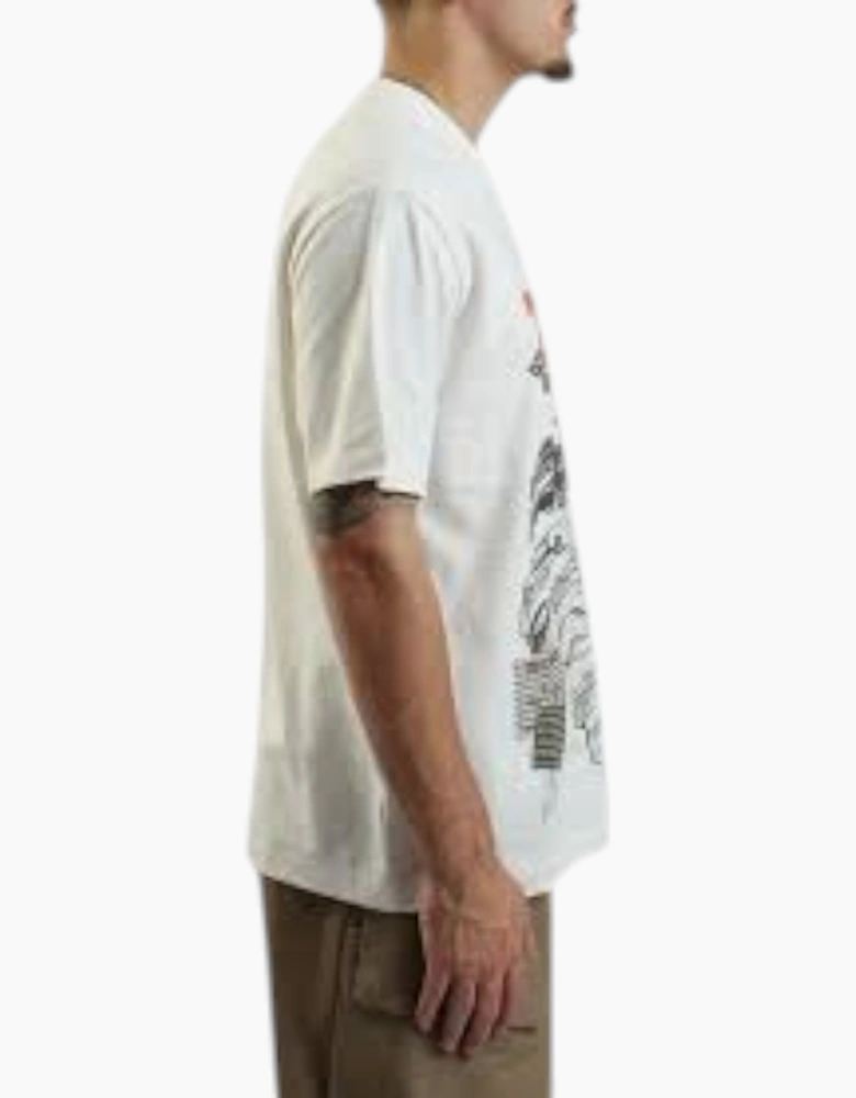 True Religion Mens Oversized T Shirts Drop Shoulder Tee