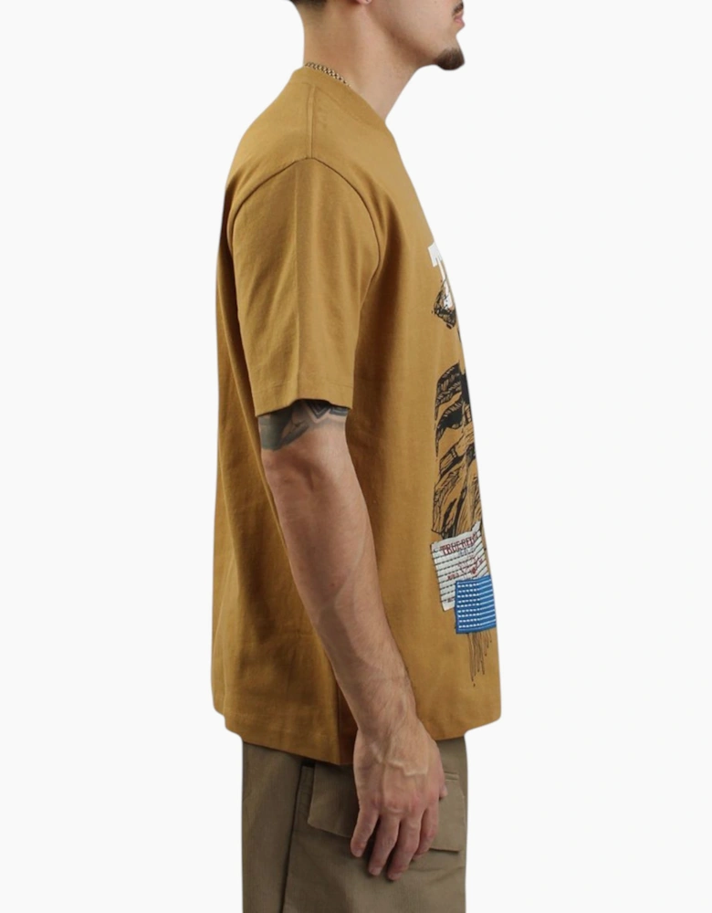 True Religion Mens Oversized T Shirts Drop Shoulder Tee
