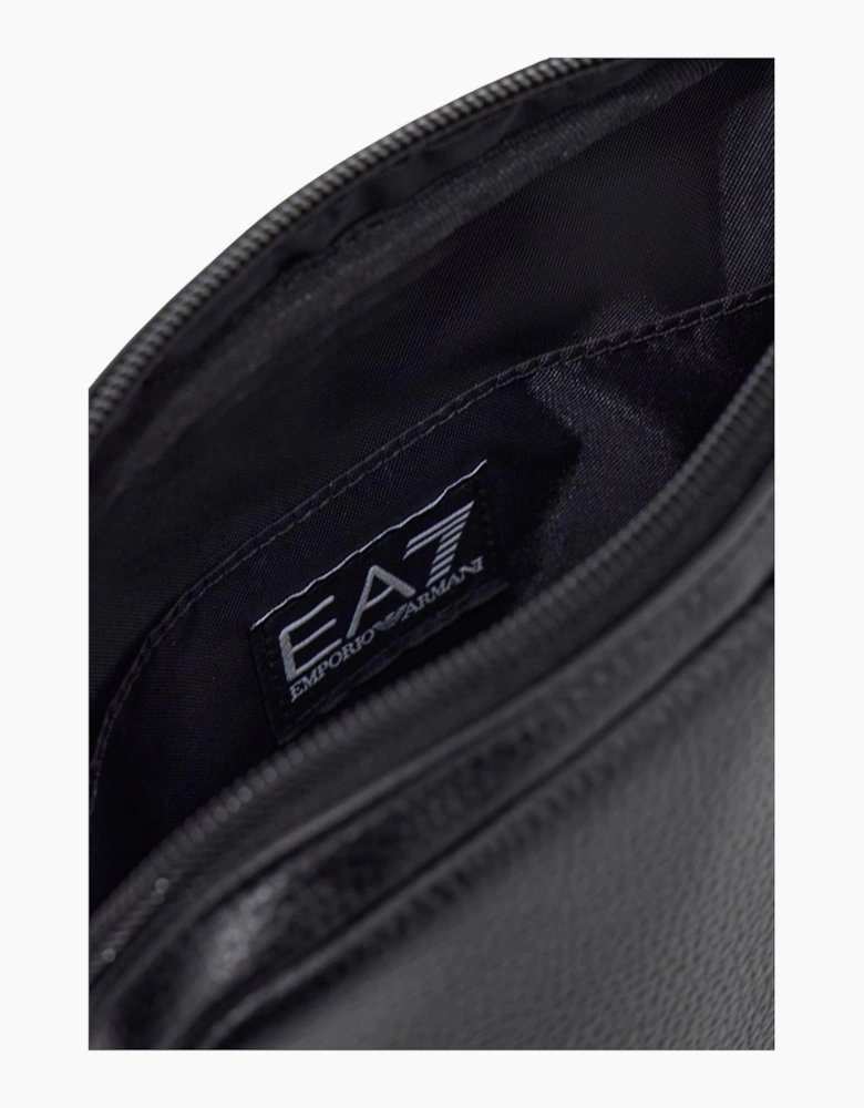 PVC Leather Black Side Bag