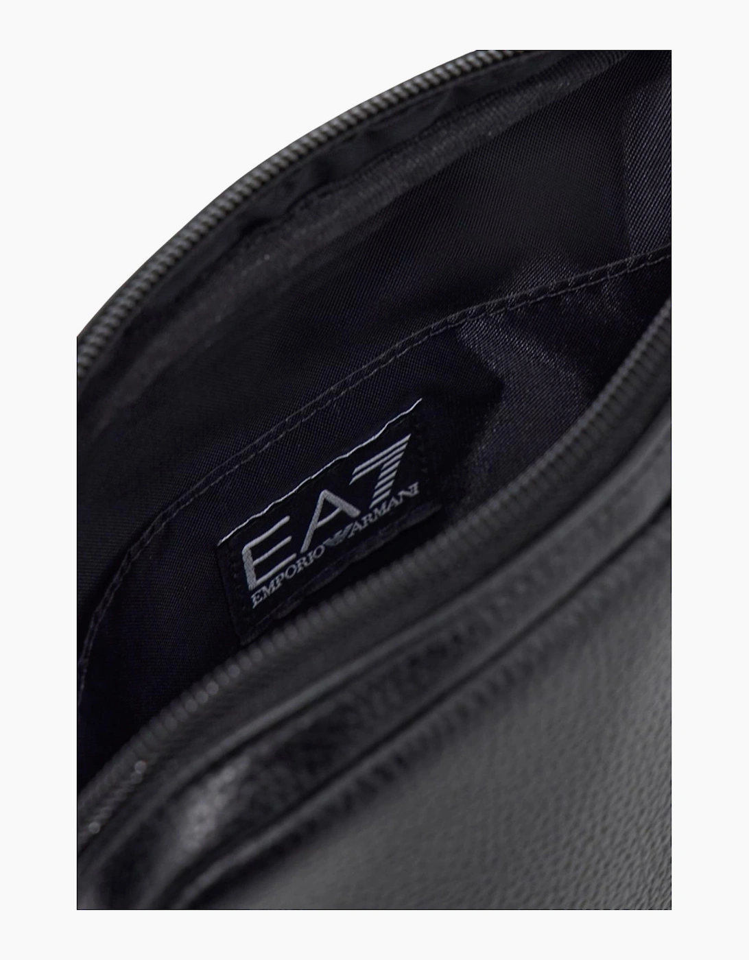 PVC Leather Black Side Bag