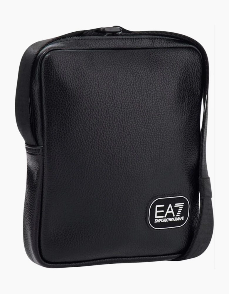 PVC Leather Black Side Bag