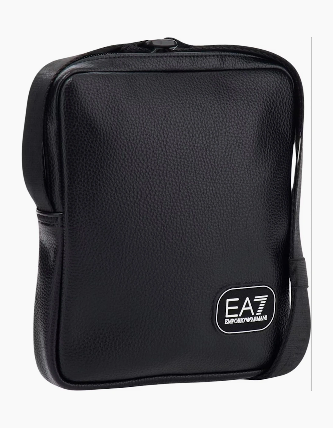 PVC Leather Black Side Bag
