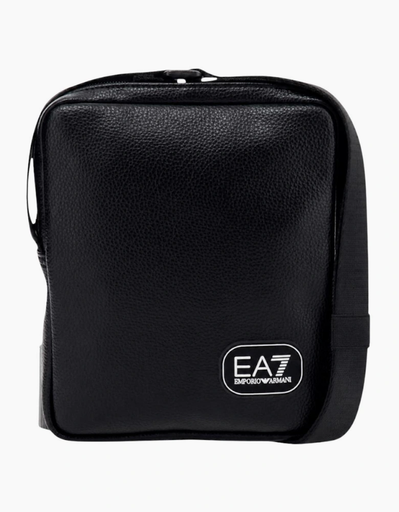 PVC Leather Black Side Bag