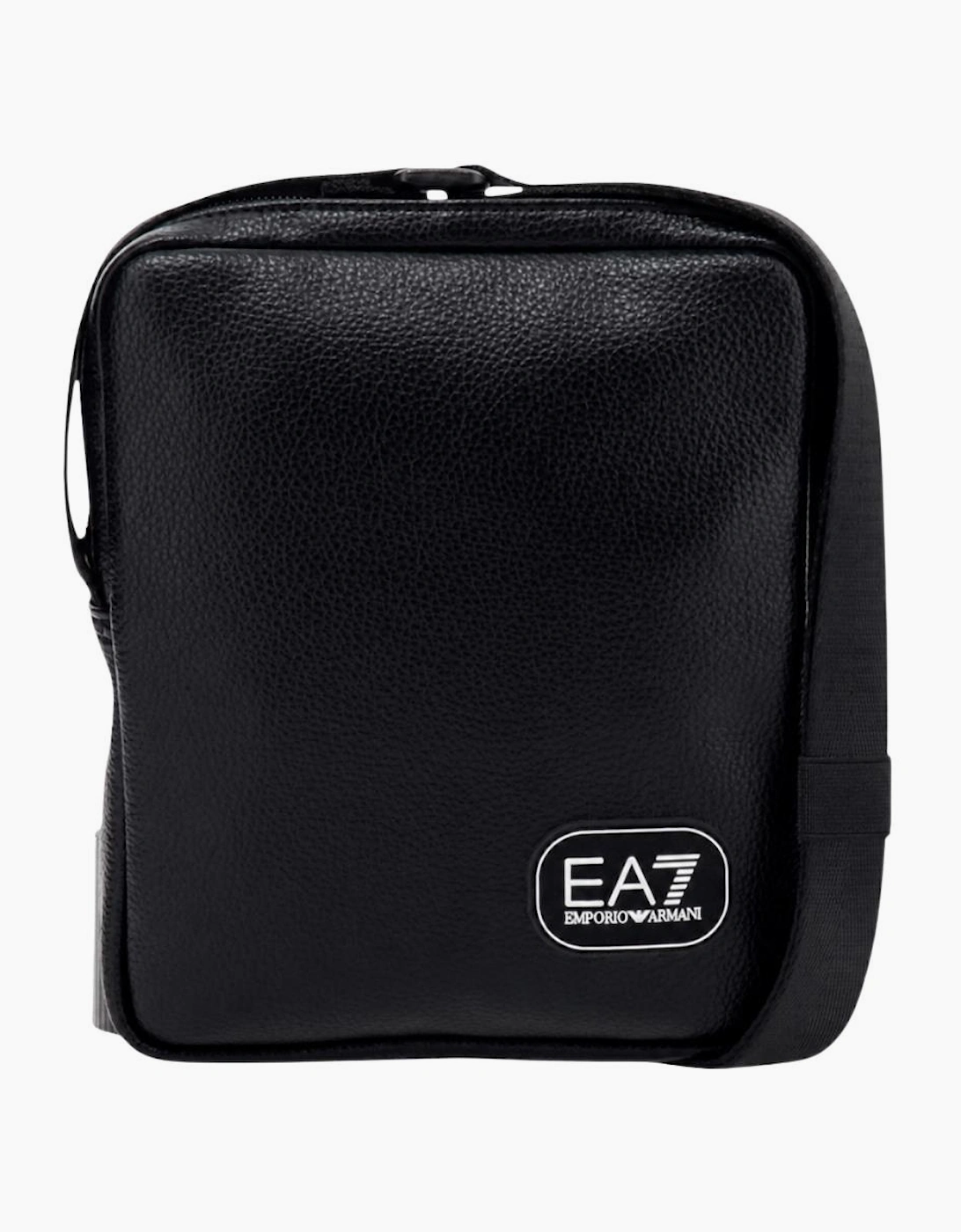 PVC Leather Black Side Bag