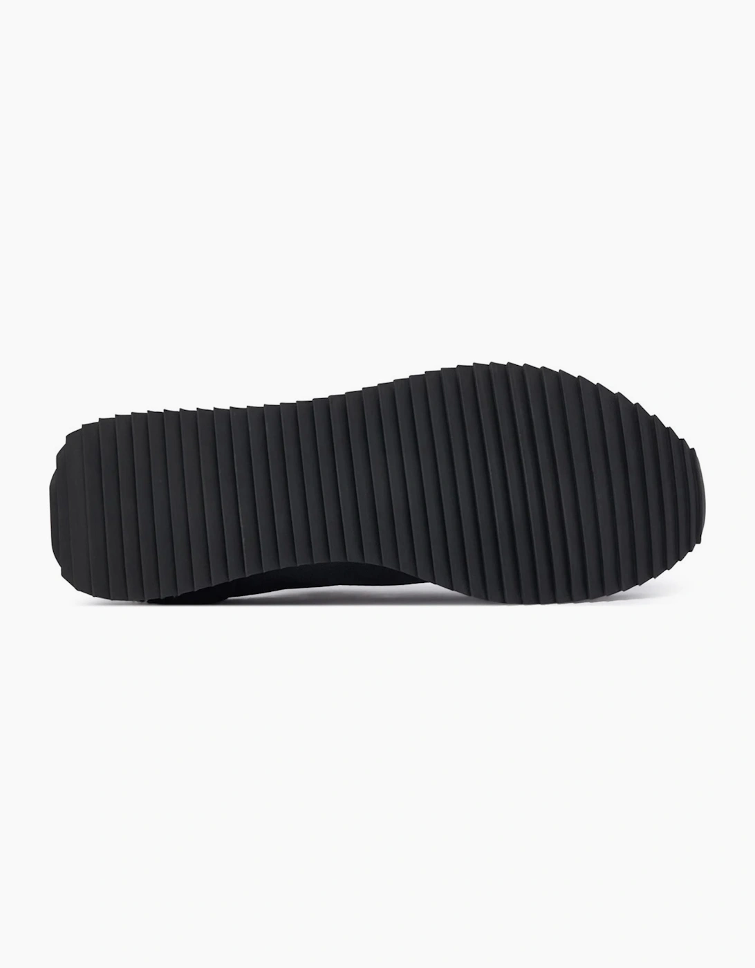 Eagle Logo Black Racer Sneaker