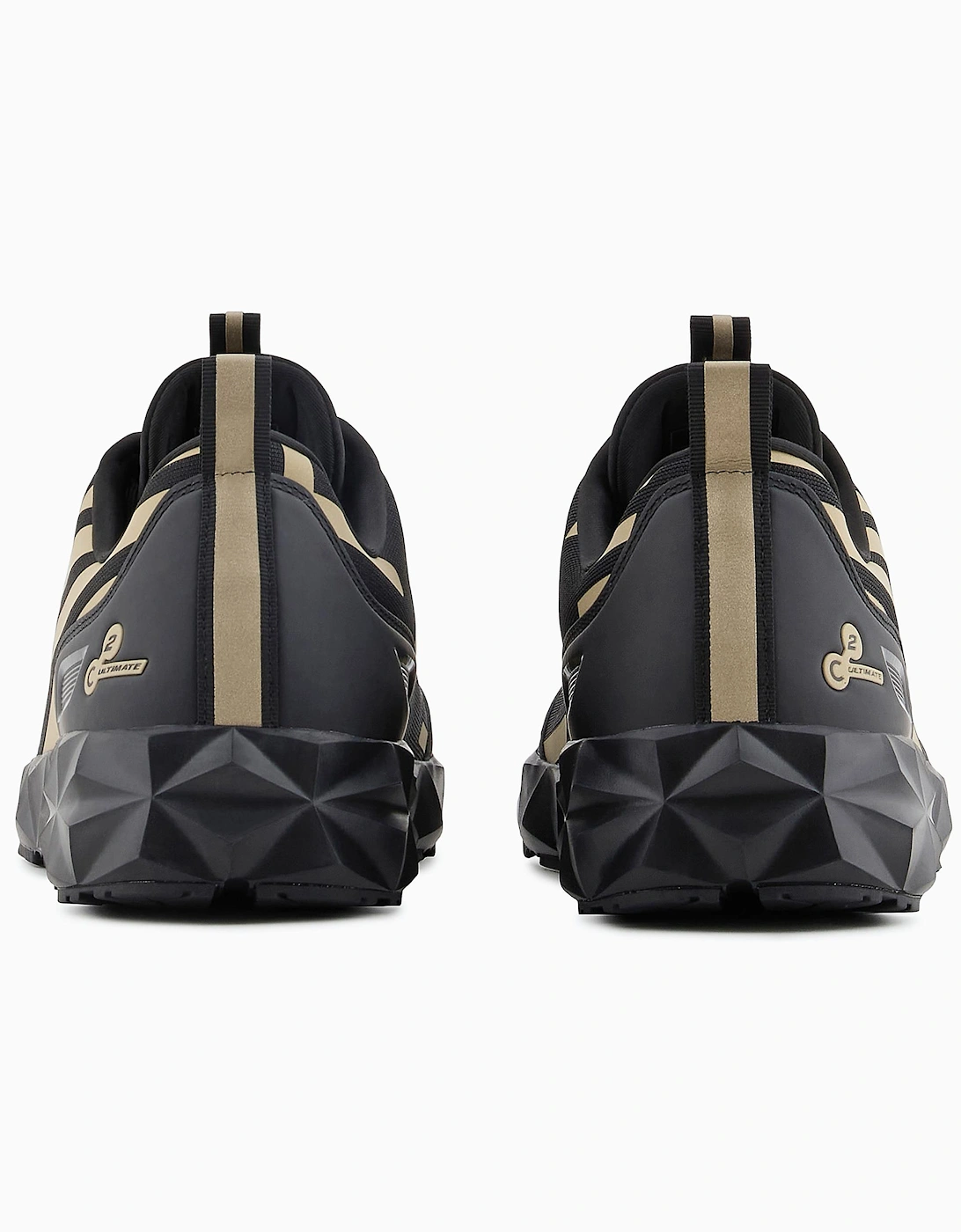 Black/Gold Sneaker Trainer