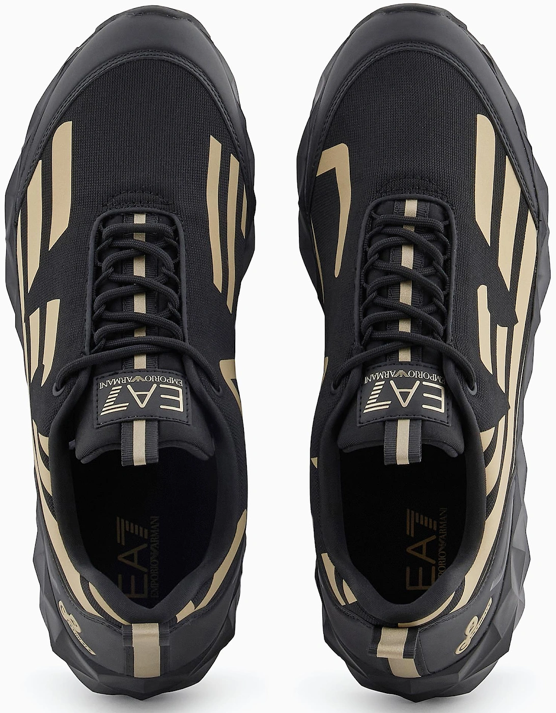 Black/Gold Sneaker Trainer