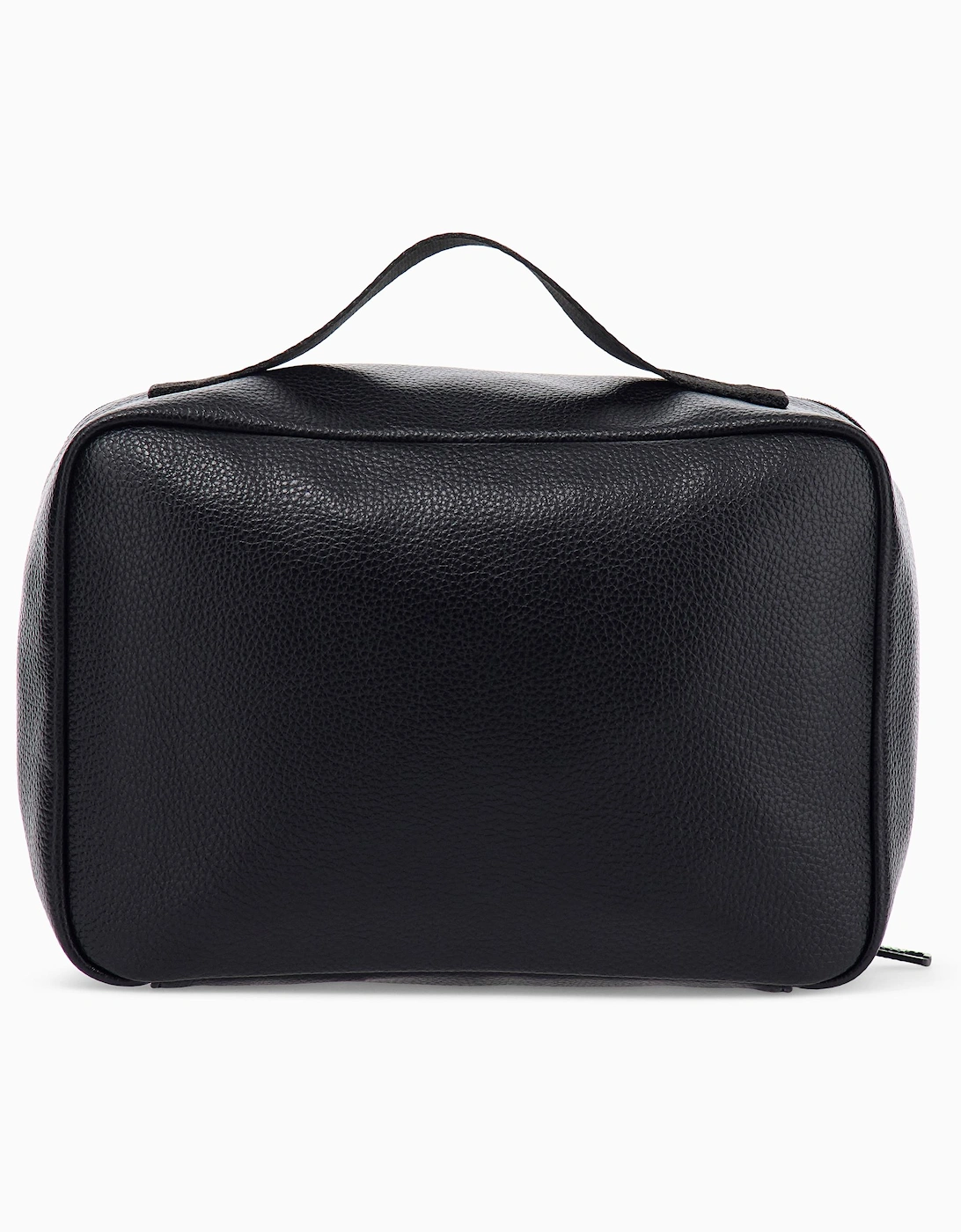 PVC Leather Black Washbag