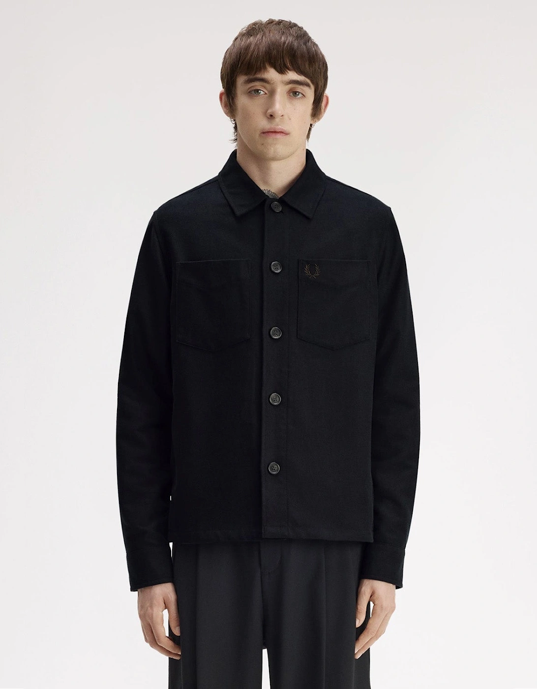 Fred Perry M1723 Brushed Twill Overshirt