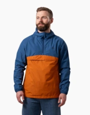 Blue/Burnt Orange