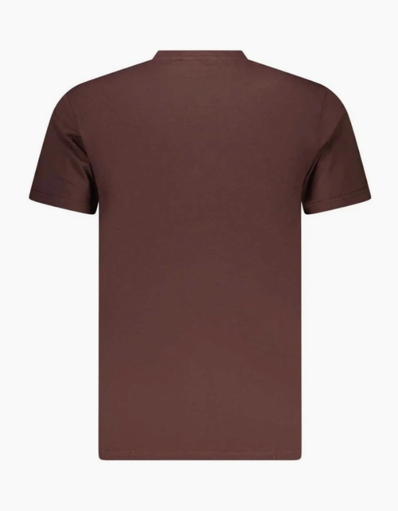 Iceberg Beachwear Logo Brown T-Shirt
