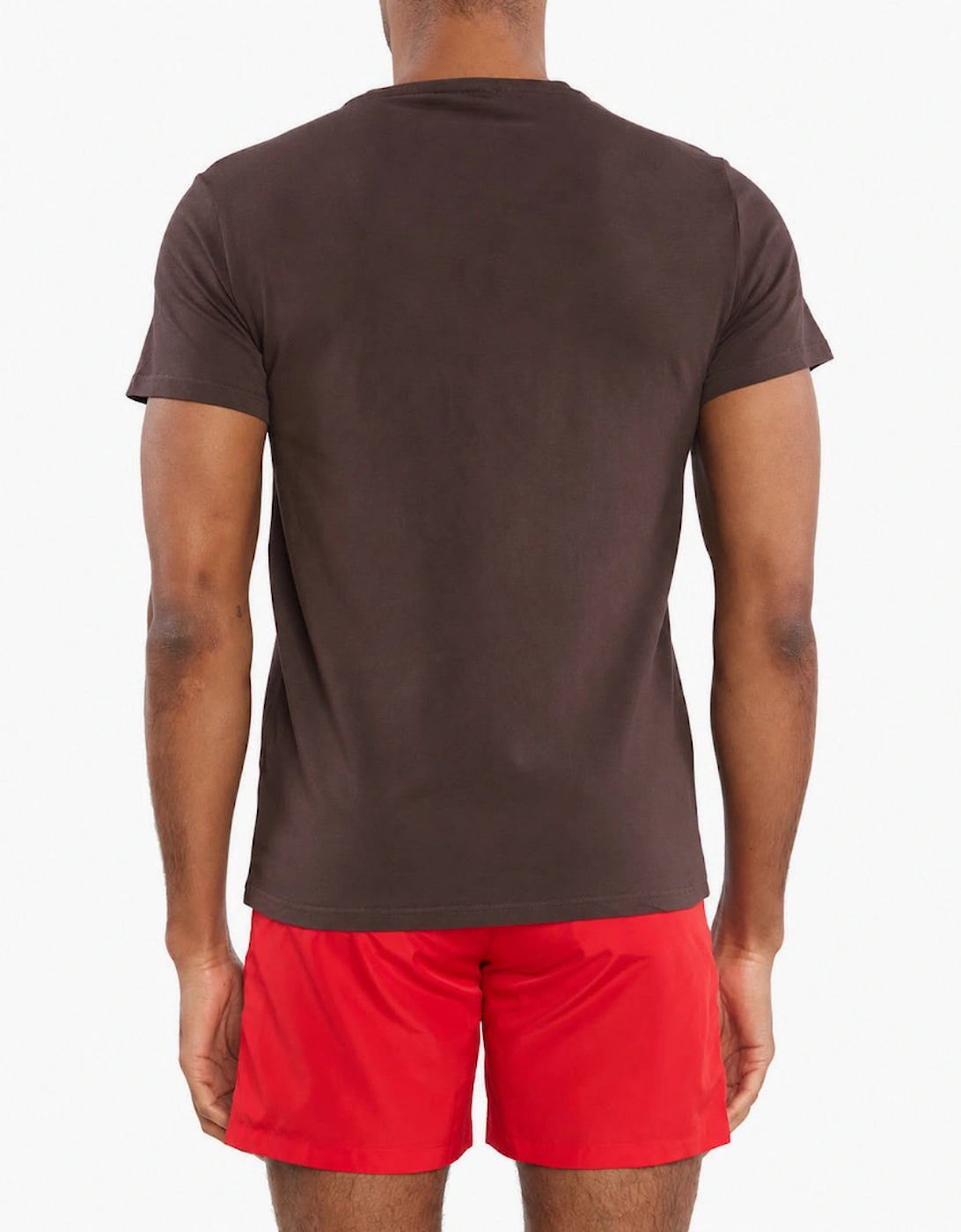 Iceberg Beachwear Logo Brown T-Shirt