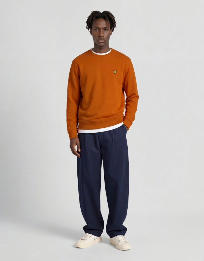 Cotton Crew Neck Sweatshirt