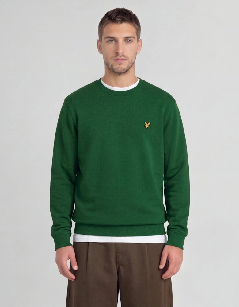 Cotton Crew Neck Sweatshirt